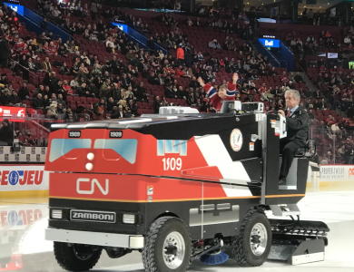 Encan des Canadiens de Montréal Expérience Zamboni 2025